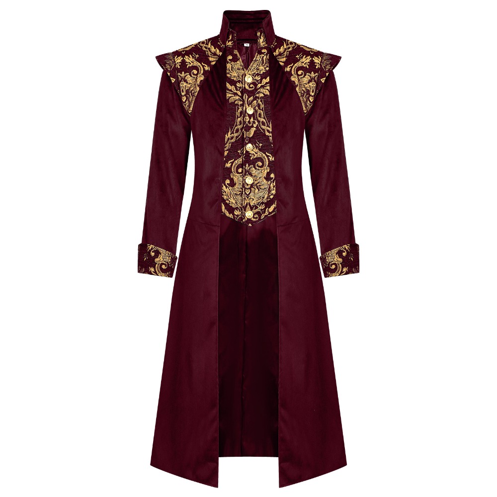 スチームパンク中世テールコートジャケットビクトリア朝ゴシック - Victorian Women'S Formal Wear のレビューと価格