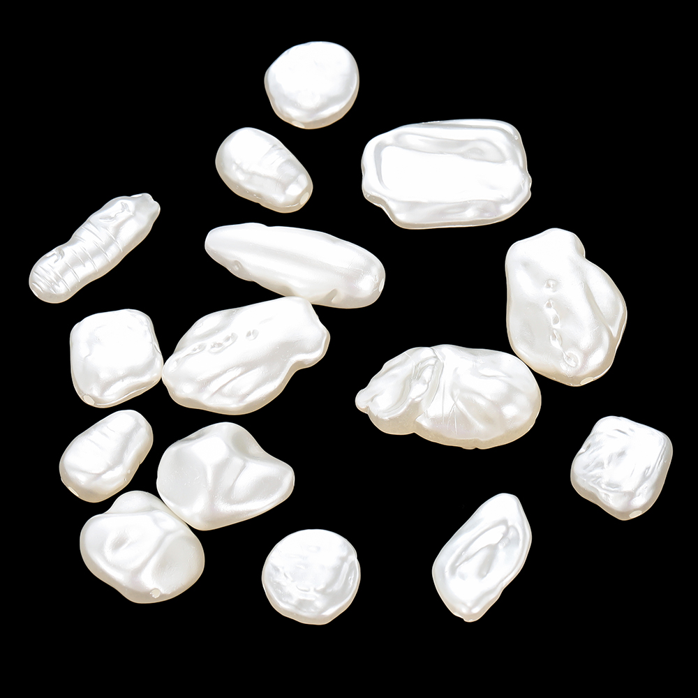 バロックスタイルパールビーズ,イヤリング用不規則ペンダント, - Pearl Earring Stud のレビューと価格