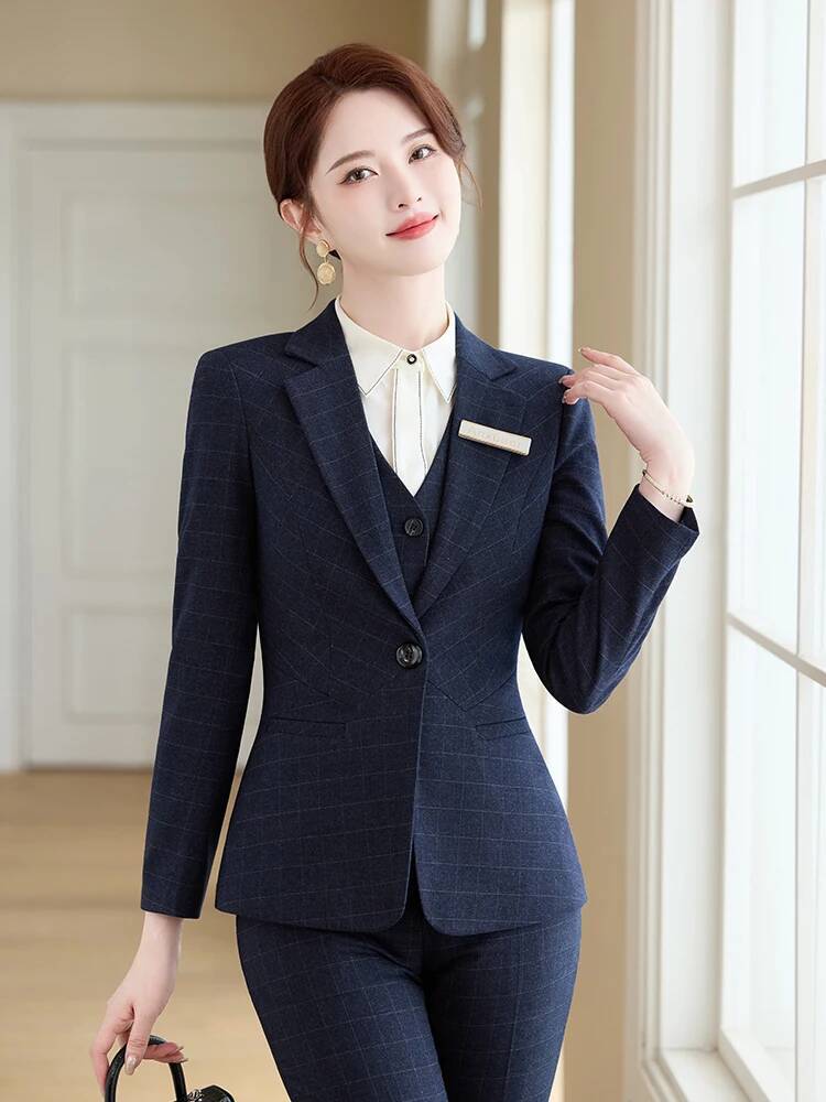 高品質生地 秋冬 フォーマル OLスタイル レディース ビジ - Formal Winter Wear Women Jacket のレビューと価格