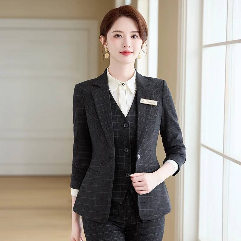 高品質生地 秋冬 フォーマル OLスタイル レディース ビジ - Formal Winter Wear Women Jacket のレビューと価格