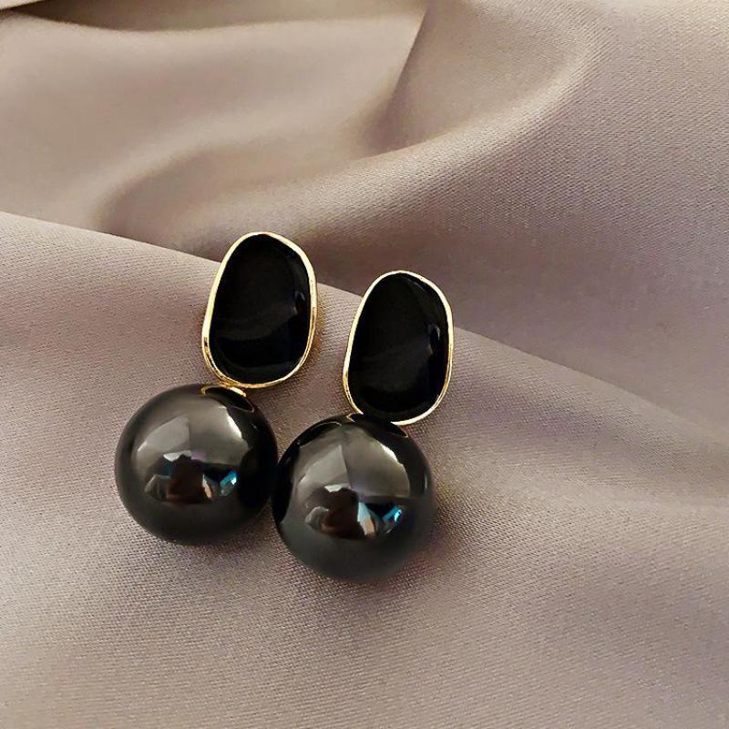 女性のための大きなブランドのイヤリング,女性のための真珠と一 - Pearl Earring Stud のレビューと価格
