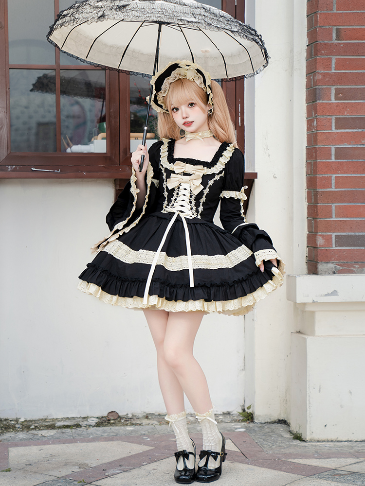 女性用半袖ゴシックロリータサマードレス,エレガントプリンセス - Victorian Women'S Formal Wear のレビューと価格