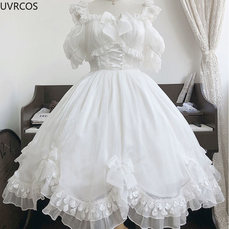 日本ビクトリア朝ゴシックロリータドレスの女性エレガントなバッ - Victorian Women'S Formal Wear のレビューと価格