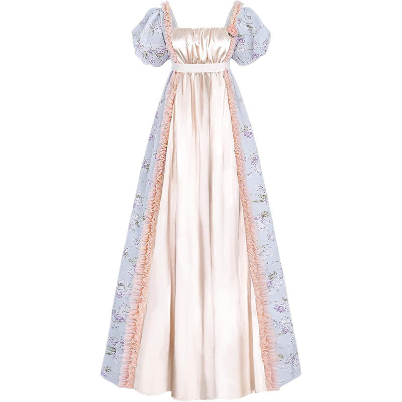 ビクトリア朝のボールガウン中世エレガントなハイウエストドレス - Victorian Women'S Formal Wear のレビューと価格