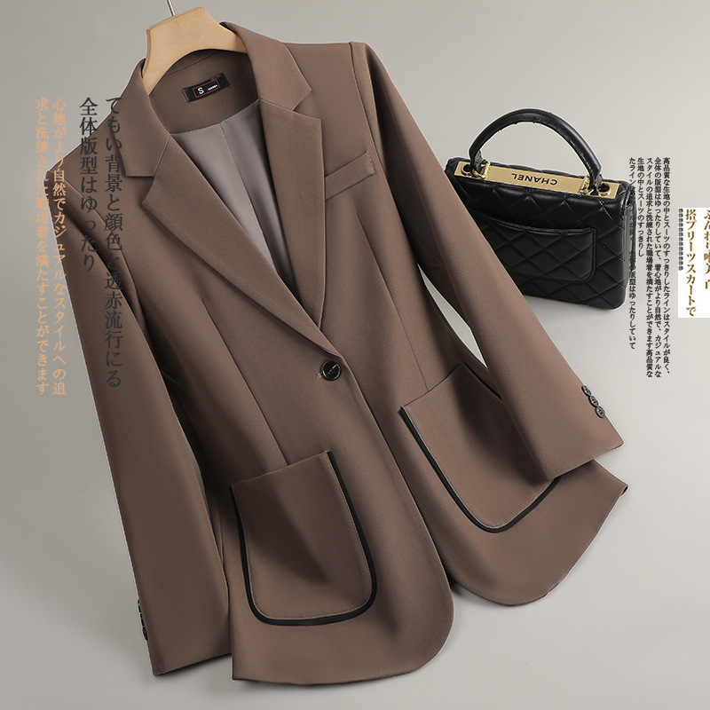 女性用ブレザー レディース 秋冬 長袖 フォーマルジャケット - Formal Winter Wear Women Jacket のレビューと価格