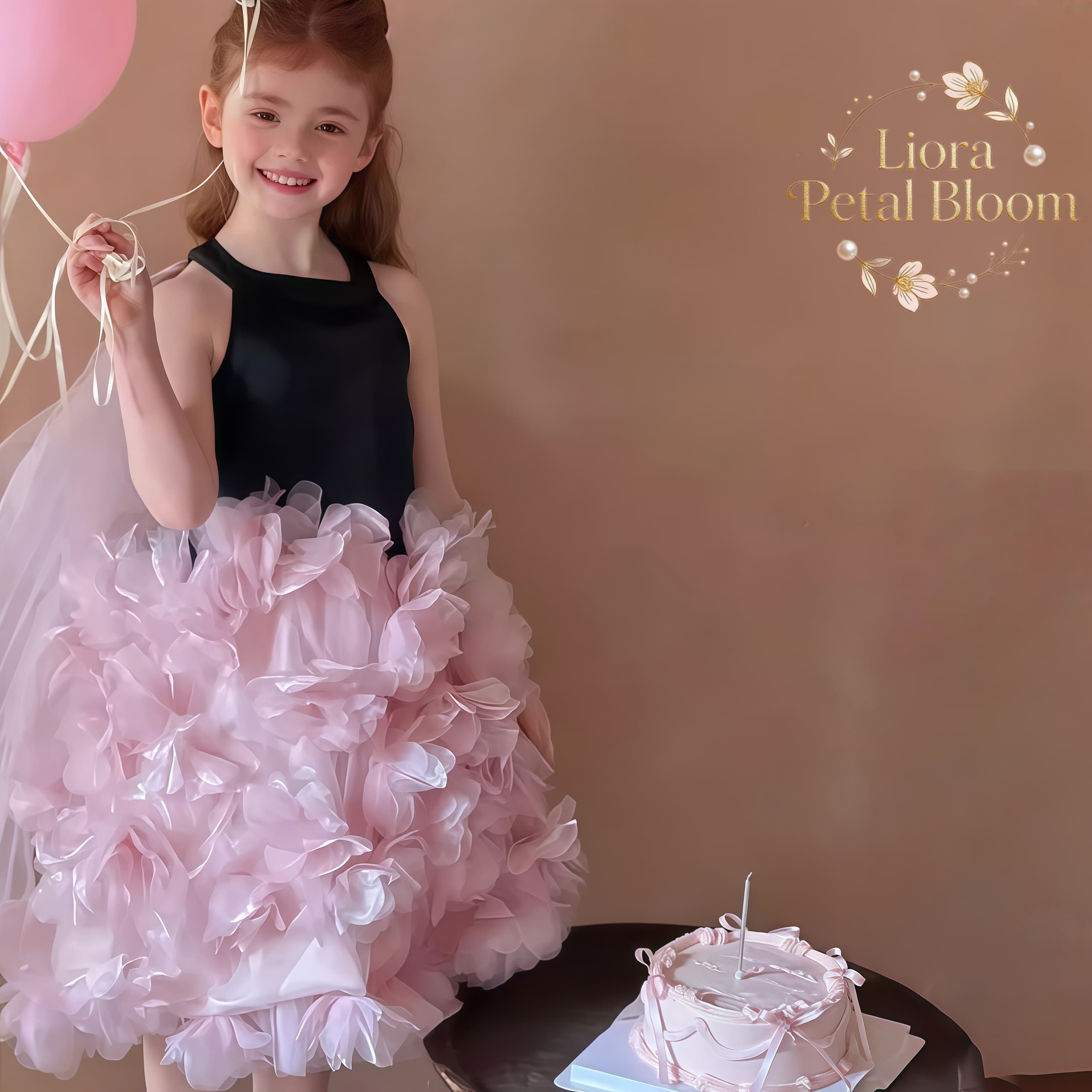 女の子用ブラックフローラルチュールドレス 女の子用フォーマル - Women'S Formal Wear For Girls のレビューと価格