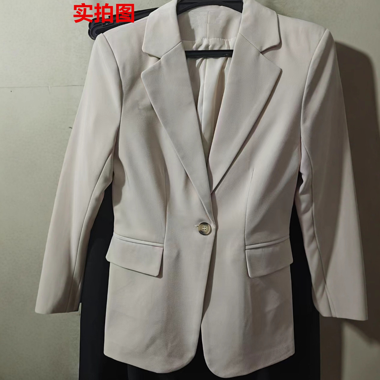 オフィスレディースブレザー女性ジャケット長袖シングルボタン女 - Formal Winter Wear Women Jacket のレビューと価格
