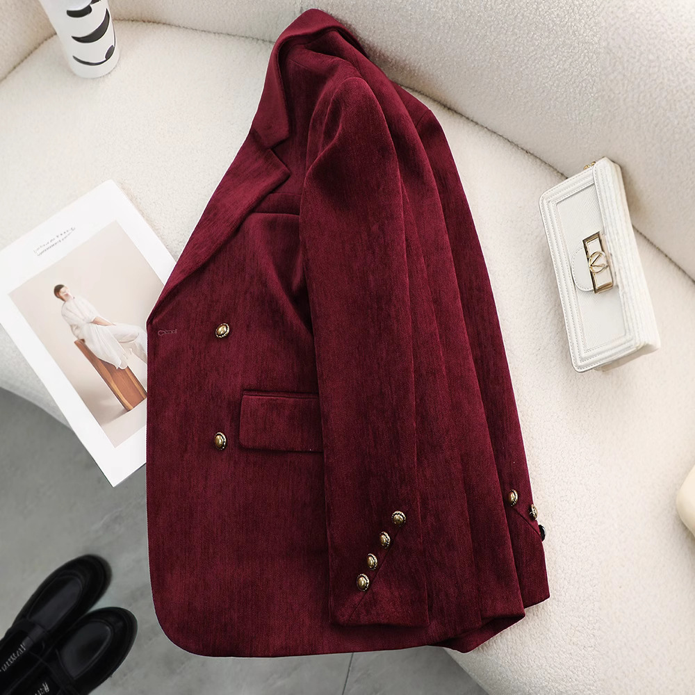 ファッションレディースブレザーコート女性長袖ビジネスワークウ - Formal Winter Wear Women Jacket のレビューと価格