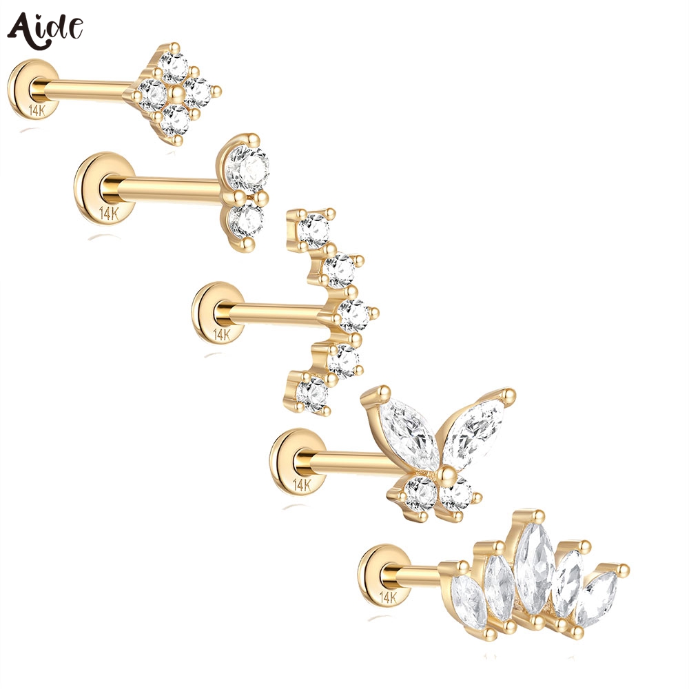 Aide-diy-ジルコンパールのイヤリング,シンプルなジュ - Pearl Earring Stud のレビューと価格