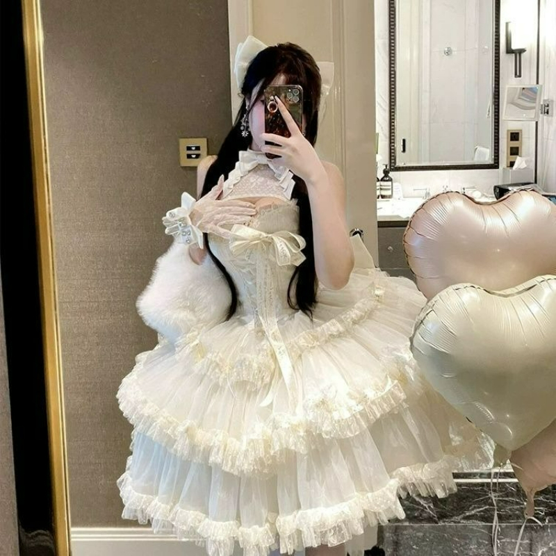 ビクトリア朝のゴシックロリータドレス日本の女性のエレガントな - Victorian Women'S Formal Wear のレビューと価格